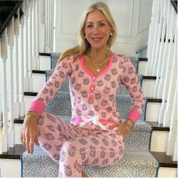 Jordan Jammies Other - Jordann Jammies -Pink Disco Ball Pajamas- RARE & BRAND NEW XS - Sunshine Sisters
